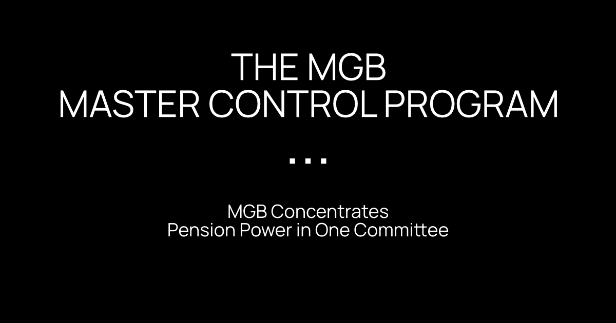 THE MGB Master Control Program