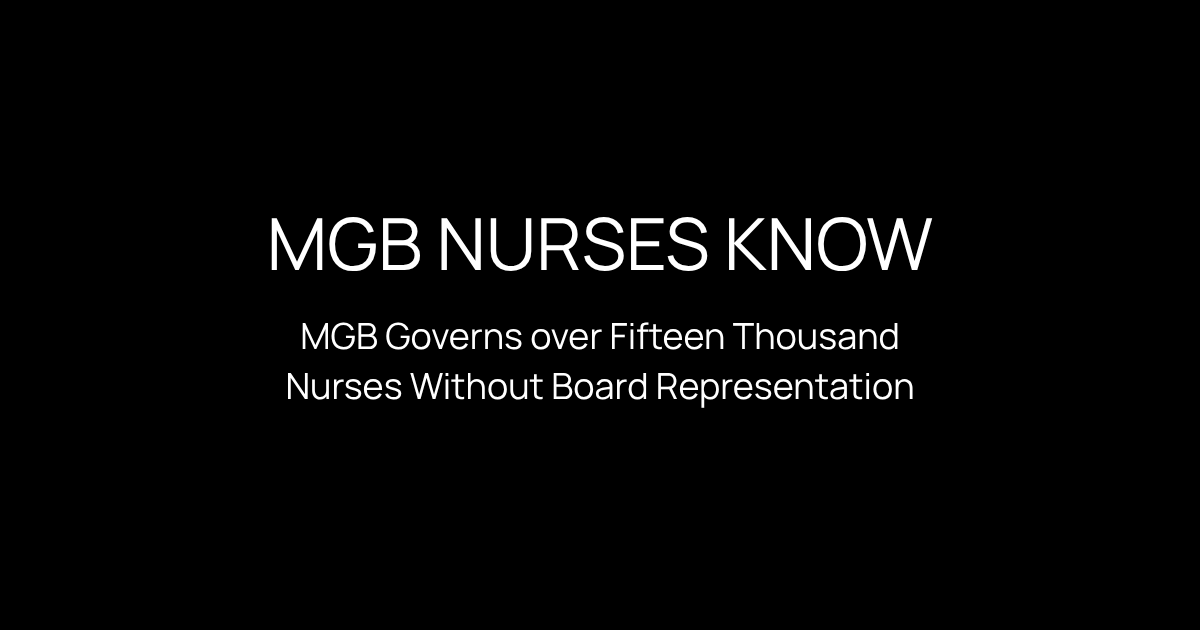 MGB Nurses Know