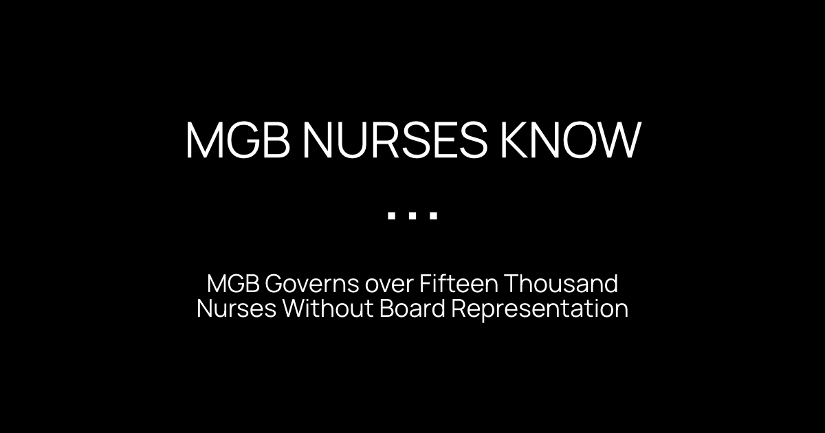 MGB Nurses Know