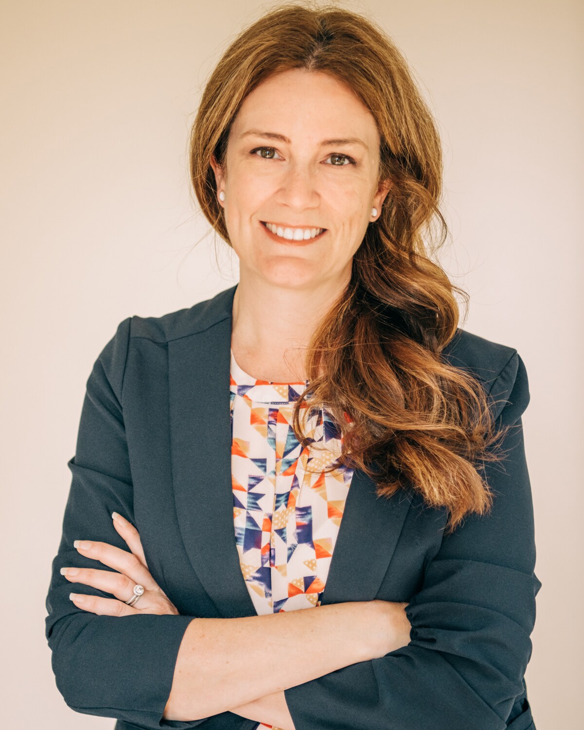Official portrait of Adrianne Pusateri Ramos, Massachusetts State Representative for the 14th Essex District.