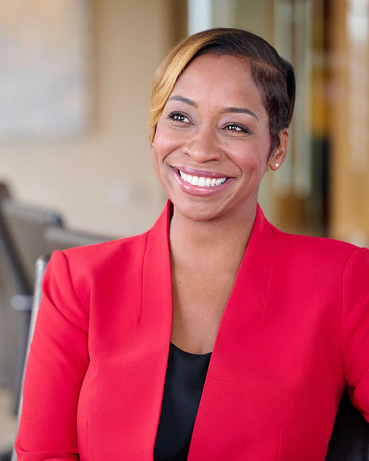 Official portrait of Andrea Joy Campbell, Massachusetts Attorney General.