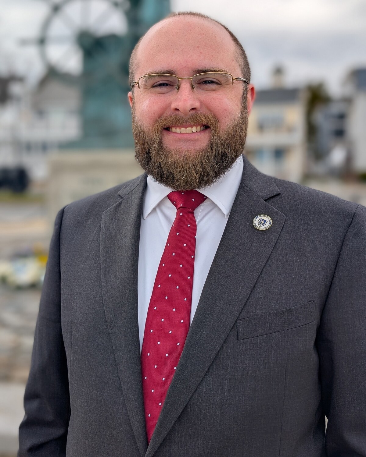 Official portrait of Andrew Francis Robert Tarr, Massachusetts State Representative for the 5th Essex District.