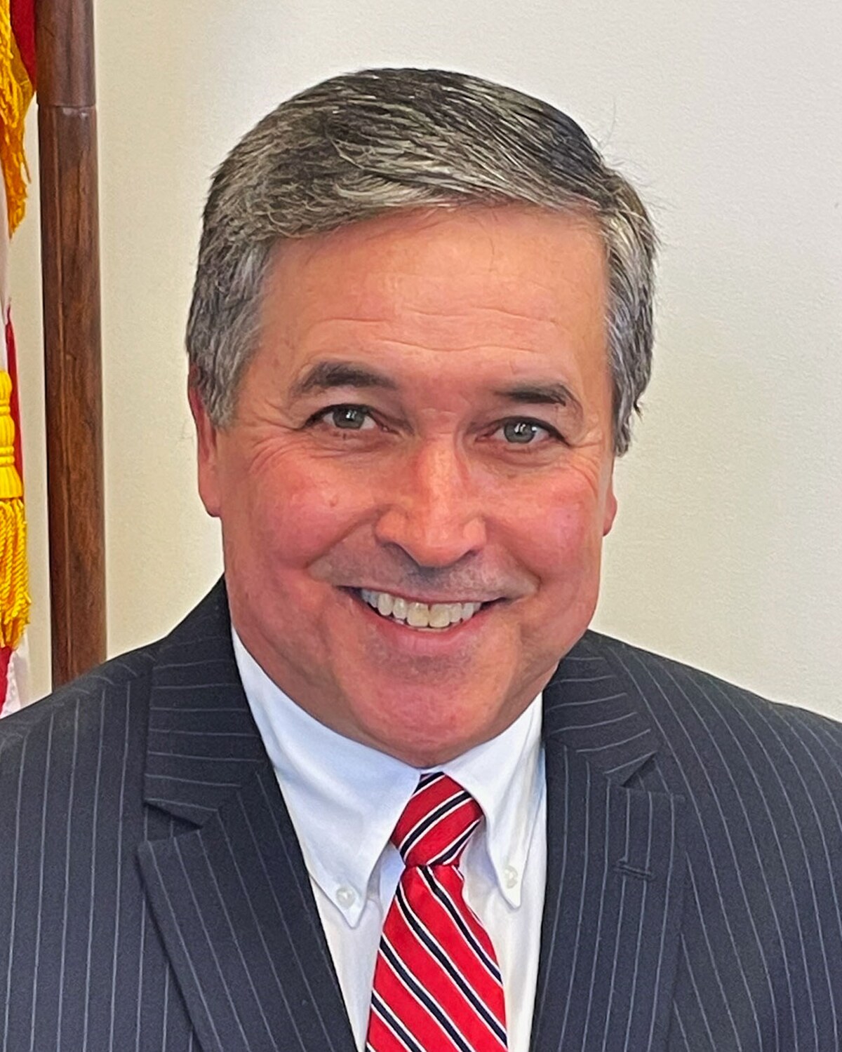 Official portrait of Bernard J. "BJ" McDonald, III, Register of Deeds for the Bristol Fall River Registry District.
