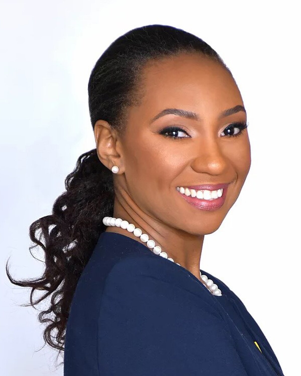 Official portrait of Brandy Fluker-Reid, Massachusetts State Representative for the 12th Suffolk District.