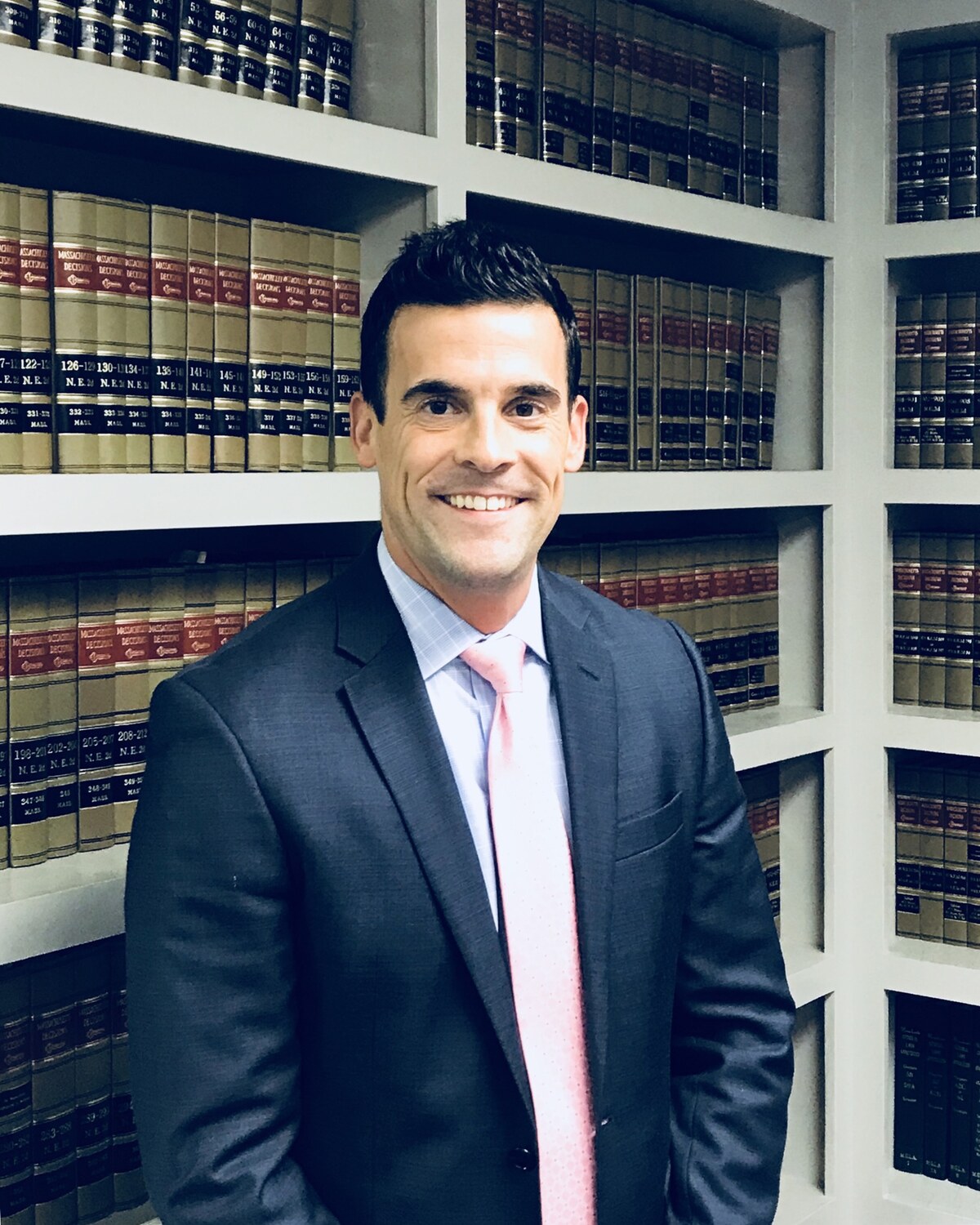 Official portrait of Christopher "Chris" Hendricks, Massachusetts State Representative for the 11th Bristol District.