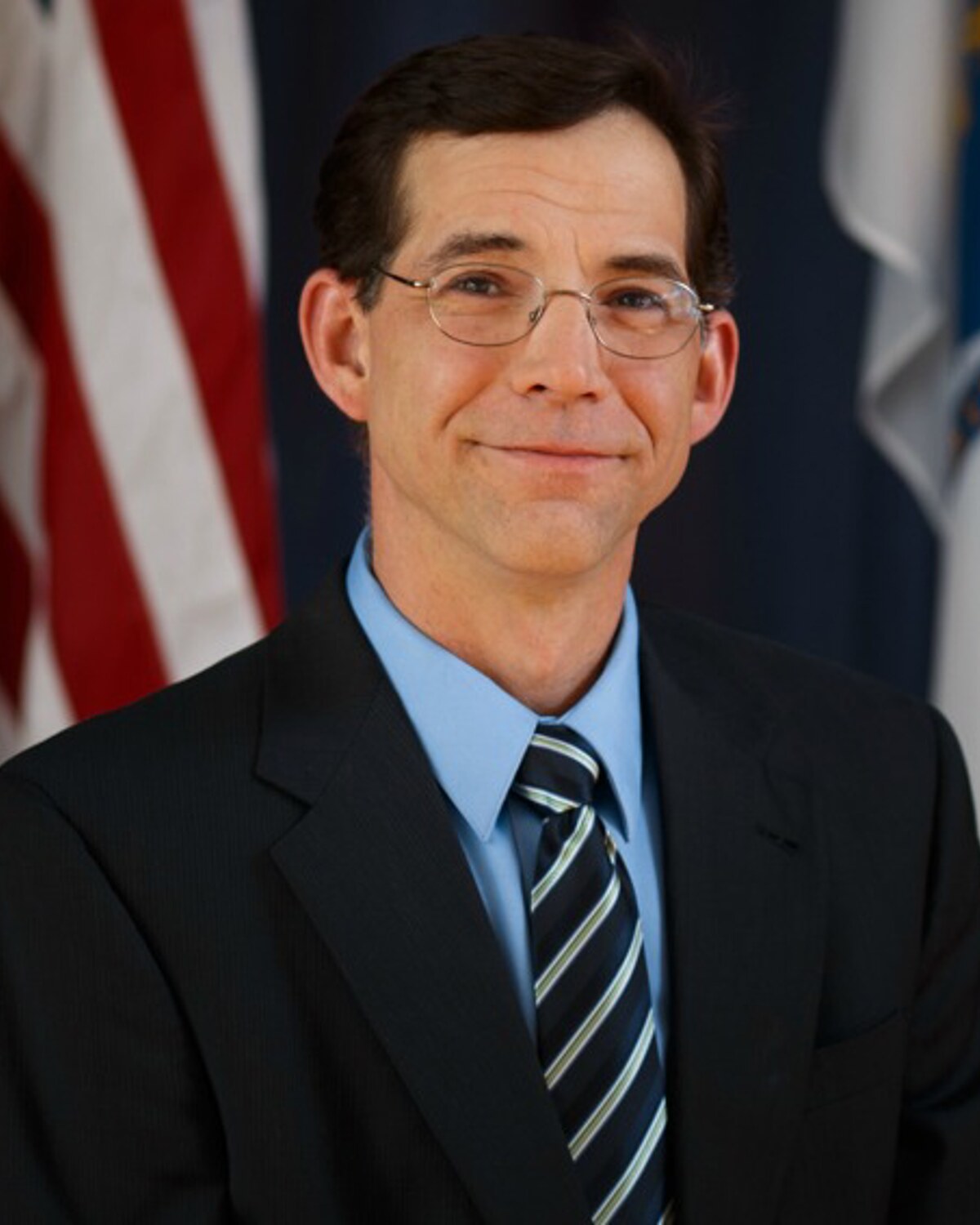 Official portrait of Donald R. Berthiaume, Jr., Massachusetts State Representative for the 5th Worcester District.