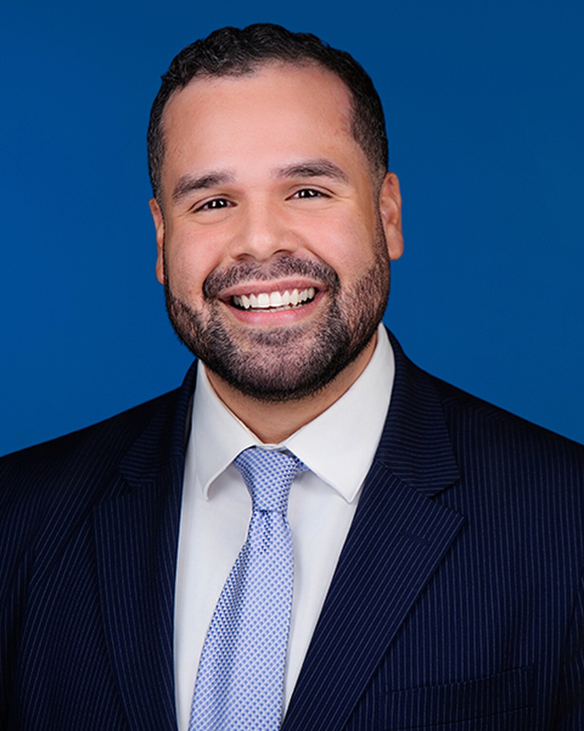 Official portrait of Enrique J. Pepén, Boston City Councillor, District 5.