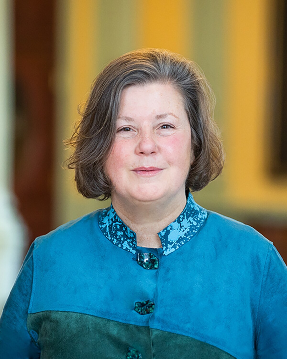 Official portrait of Joanne M. "Jo" Comerford, Massachusetts State Senator for the Hampshire, Franklin and Worcester District.