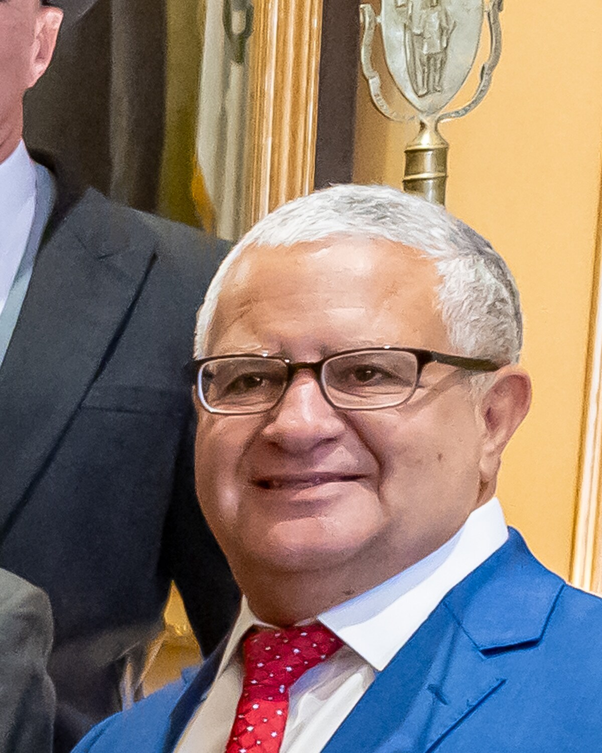 Official portrait of Joseph C. "Joe" Ferreira, Massachusetts Governor's Councillor for District 1.