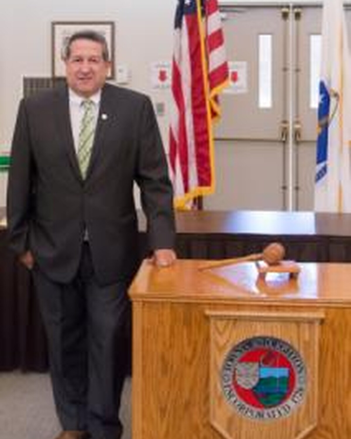 Official portrait of Joseph M. "Joe" Mokrisky, Stoughton Select Board Member at Large.