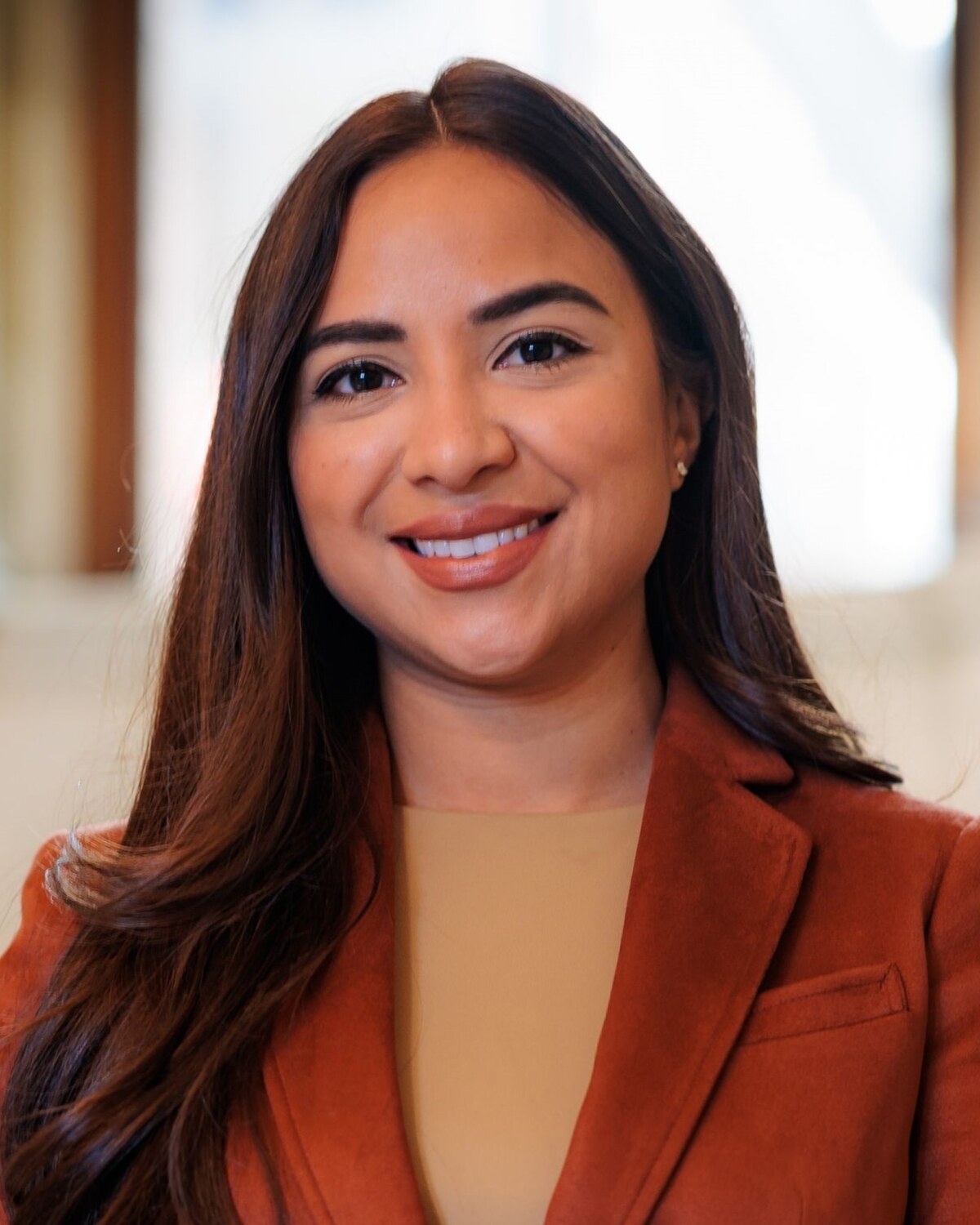 Official portrait of Judith A. Garcia, Massachusetts State Representative for the 11th Suffolk District.