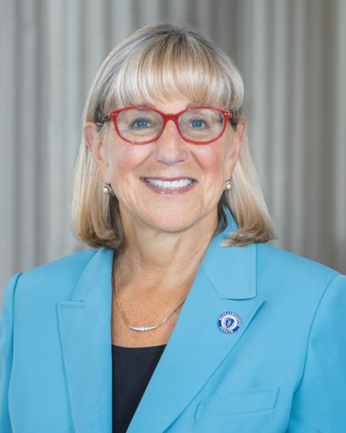 Official portrait of Karen E. Spilka, Massachusetts State Senator for the Middlesex and Norfolk District.