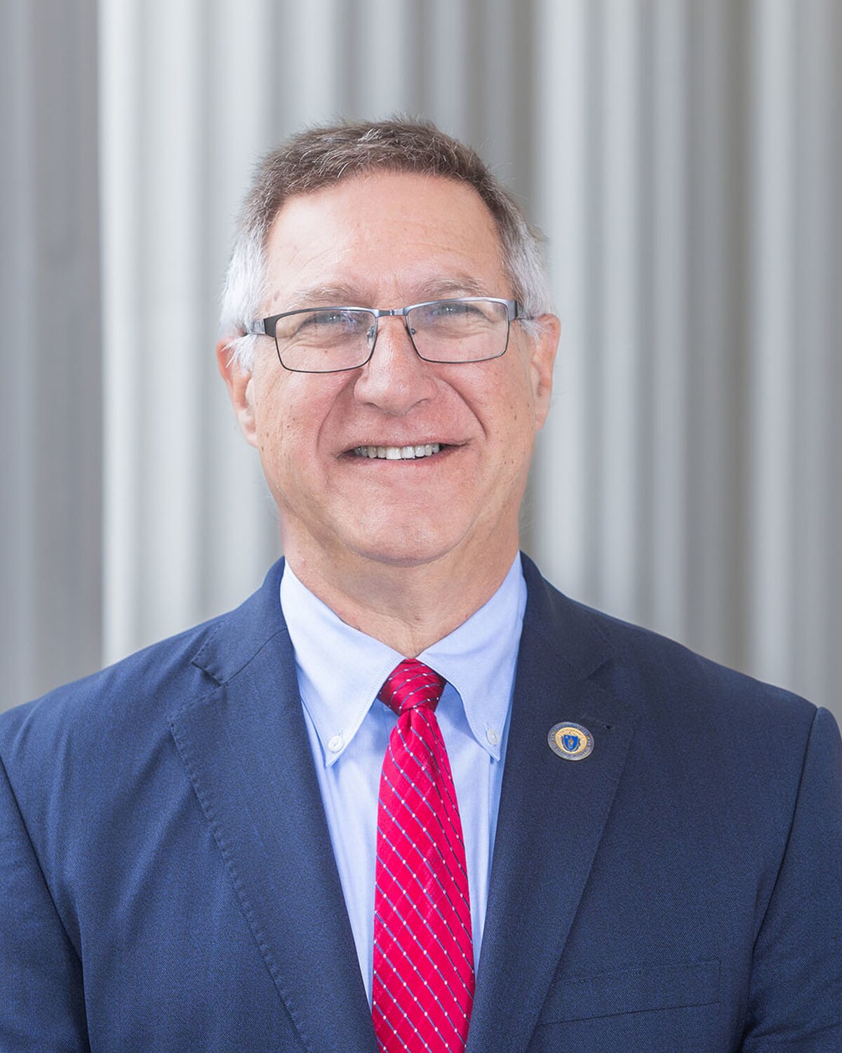 Official portrait of Michael J. Rodrigues, Massachusetts State Senator for the First Bristol and Plymouth District.
