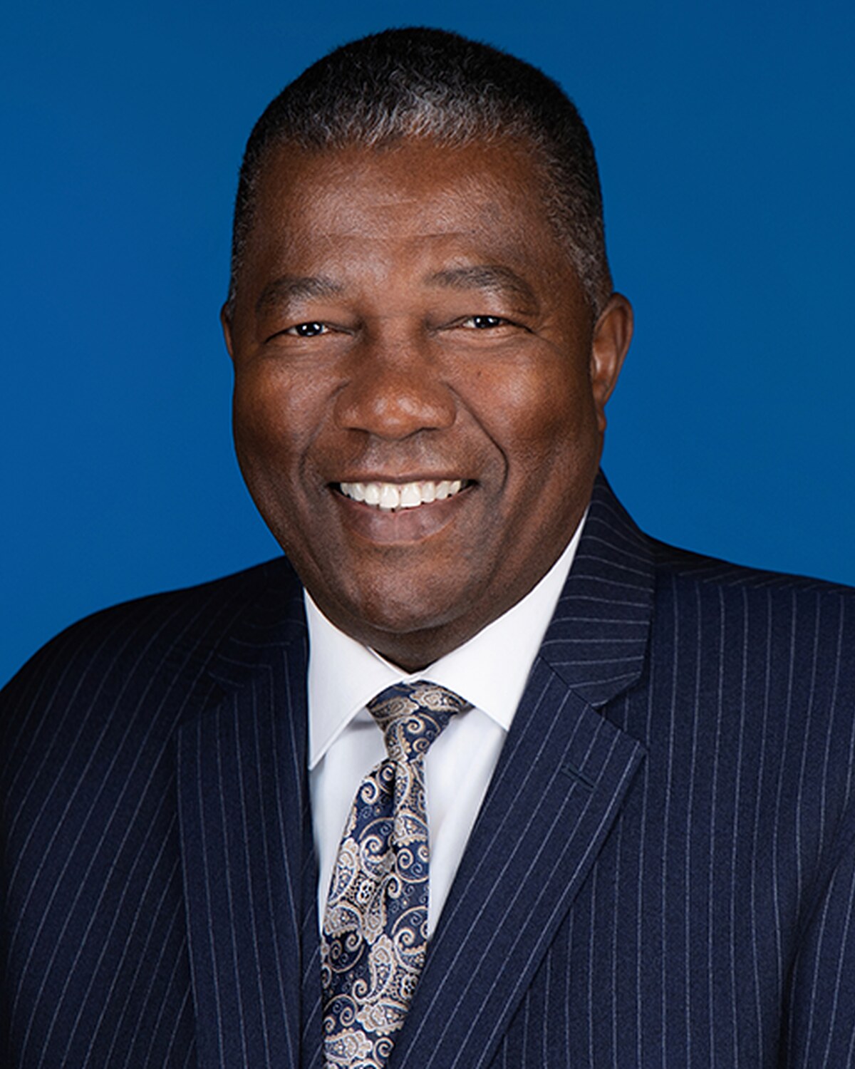Official portrait of Miniard Culpepper, Boston City Councillor, District 7.