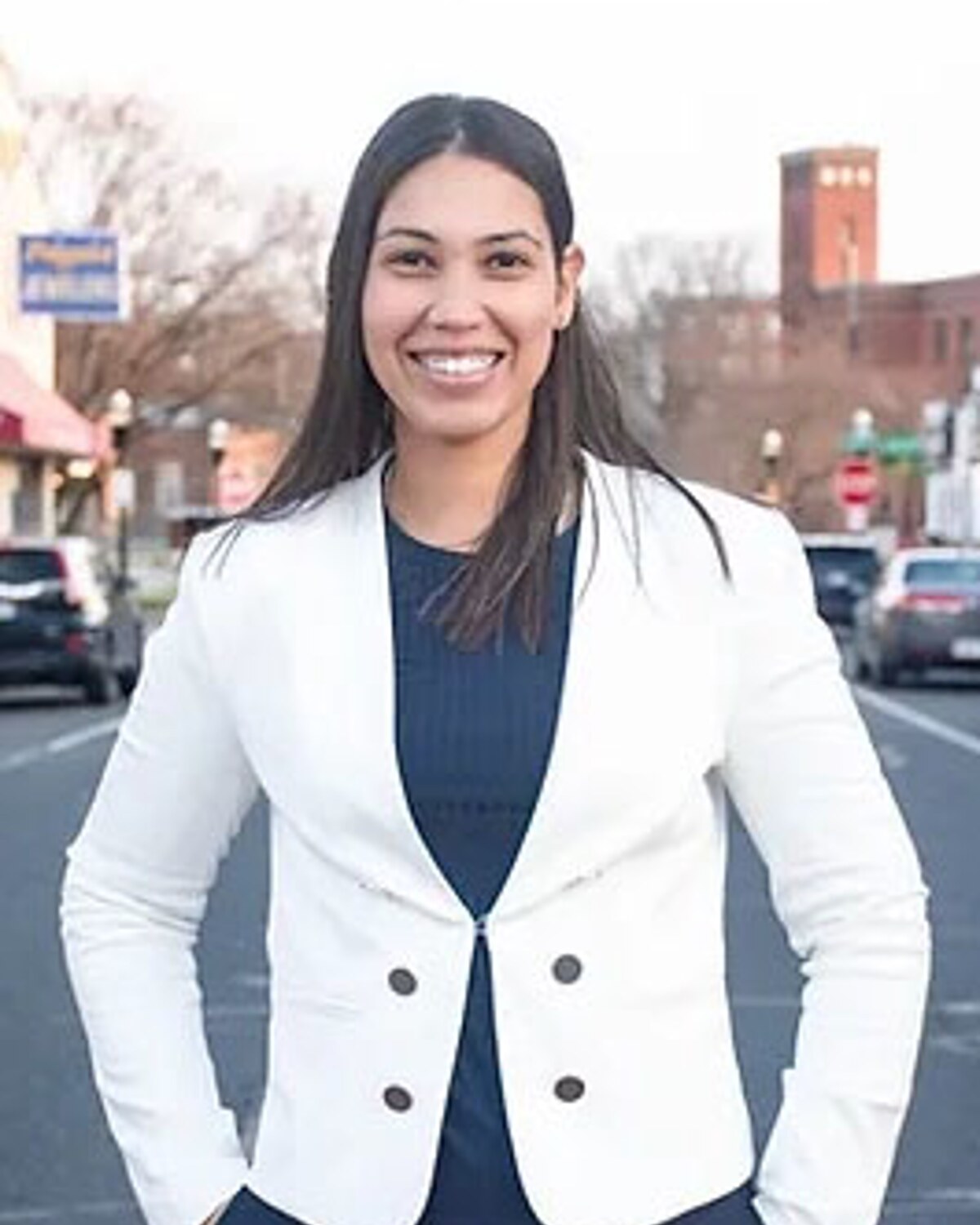 Official portrait of Shirley B. Arriaga, Massachusetts State Representative for the 8th Hampden District.